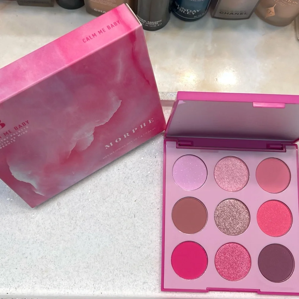 Morphe ~ ‘9B CALM ME BABY’ Artistry Eyeshadow Palette ~ Full Size ~ NIB - Picture 9 of 16